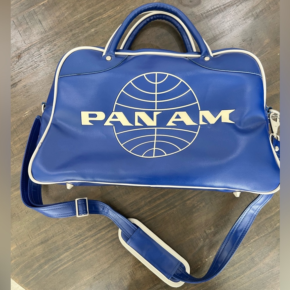 Vintage Leather Pan Am Orion Bag